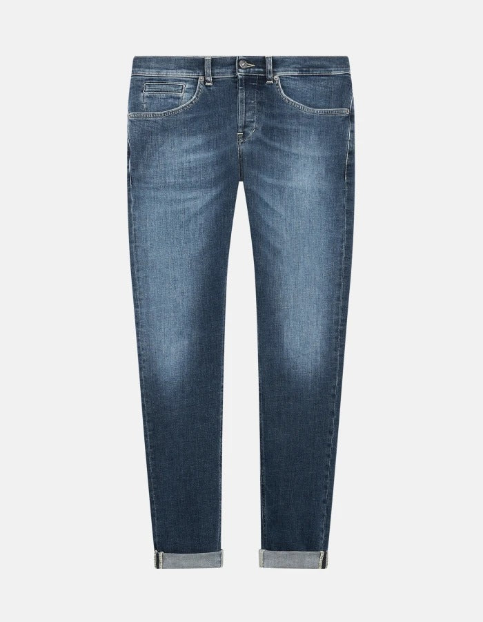 DONDUP Jeans Uomo George Skinny-Blu