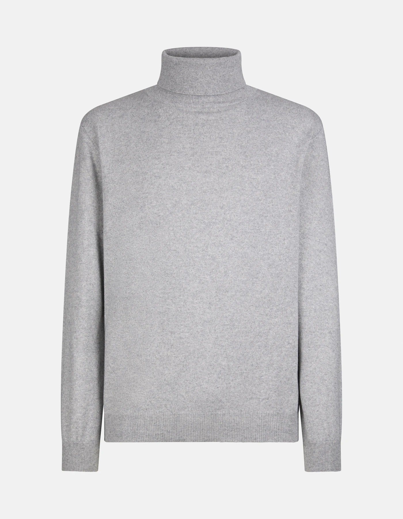 DONDUP Maglia Dolcevita Uomo Lana Seta Regular-Grigio