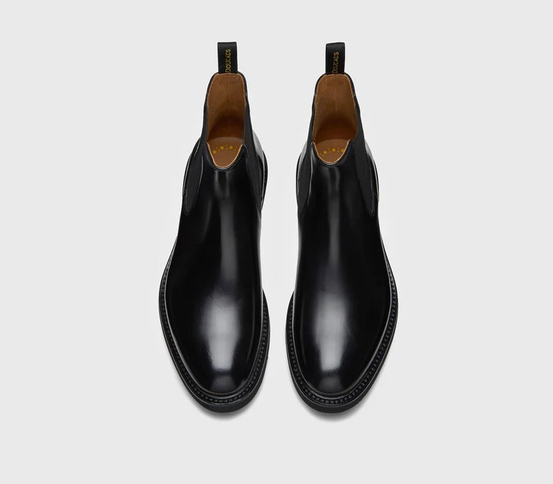 DOUCAL'S Stivaletto BEATLES Uomo Pelle-Nero