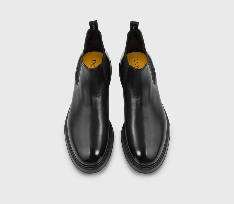 DOUCAL'S Stivaletto BEATLES Uomo Pelle-Nero