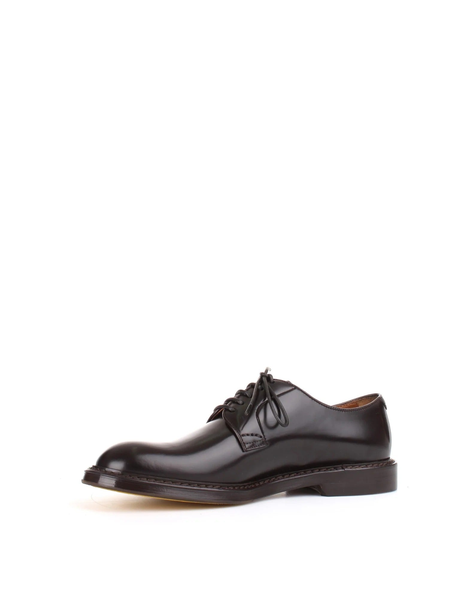 DOUCAL'S Scarpa Derby Horse Uomo-Ebano Testa di Moro