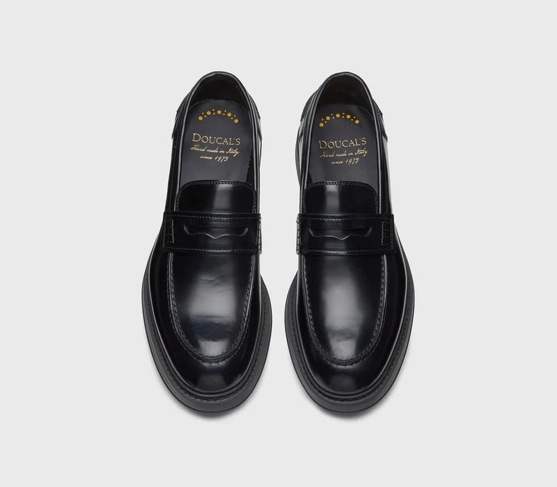 DOUCAL'S MOCASSINO PENNY ADLER Uomo-Nero