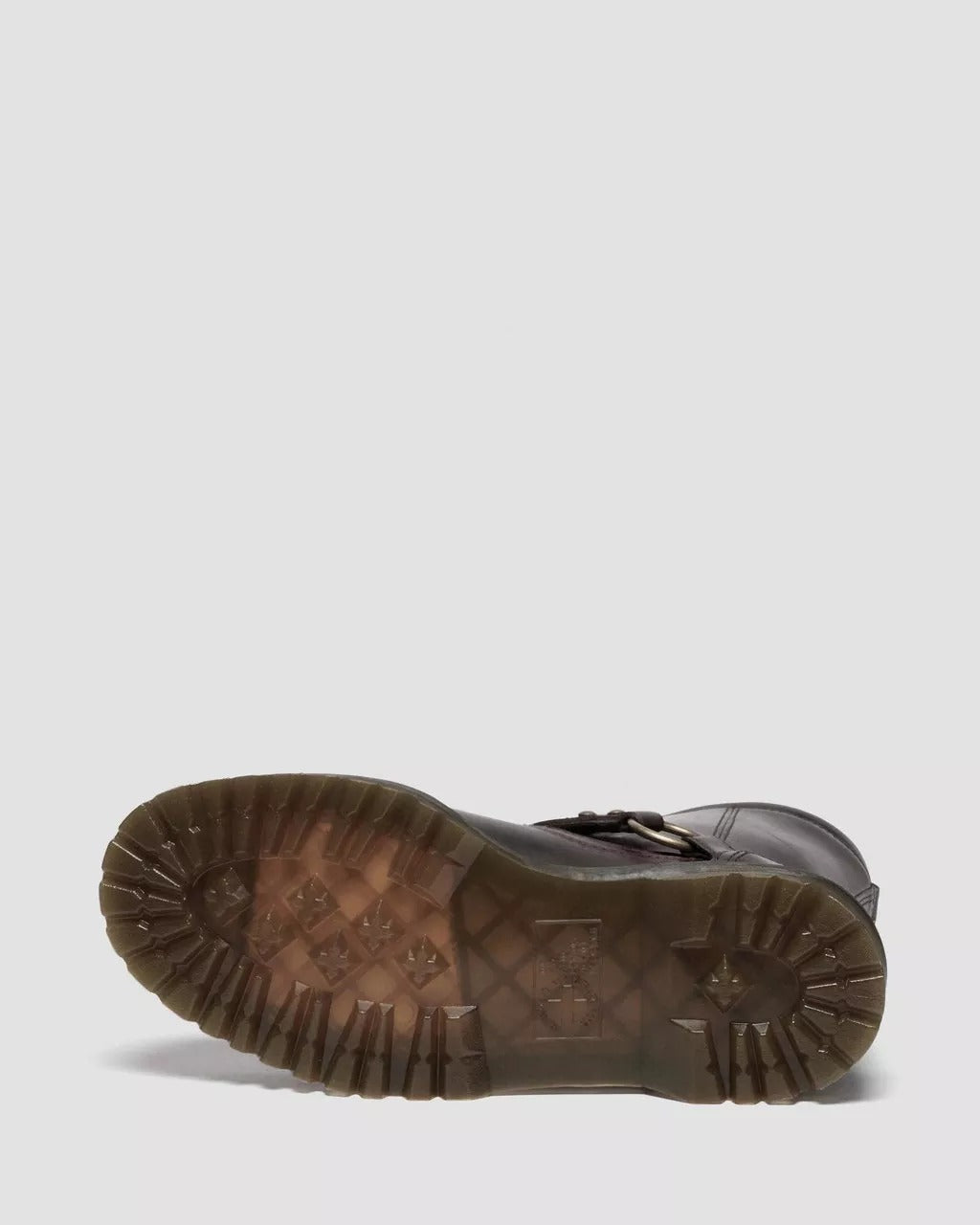 DR. MARTENS Stivale Donna ANISTONE HARNESS CRAZY HORSE-Dark Brown