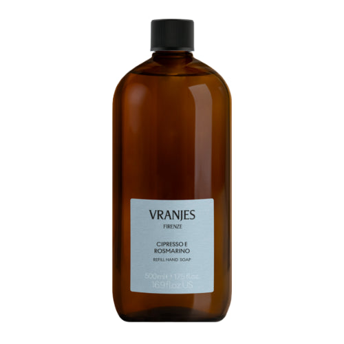 DR. VRANJES Sapone Mani Refill 500ML-Cipresso Rosmarino