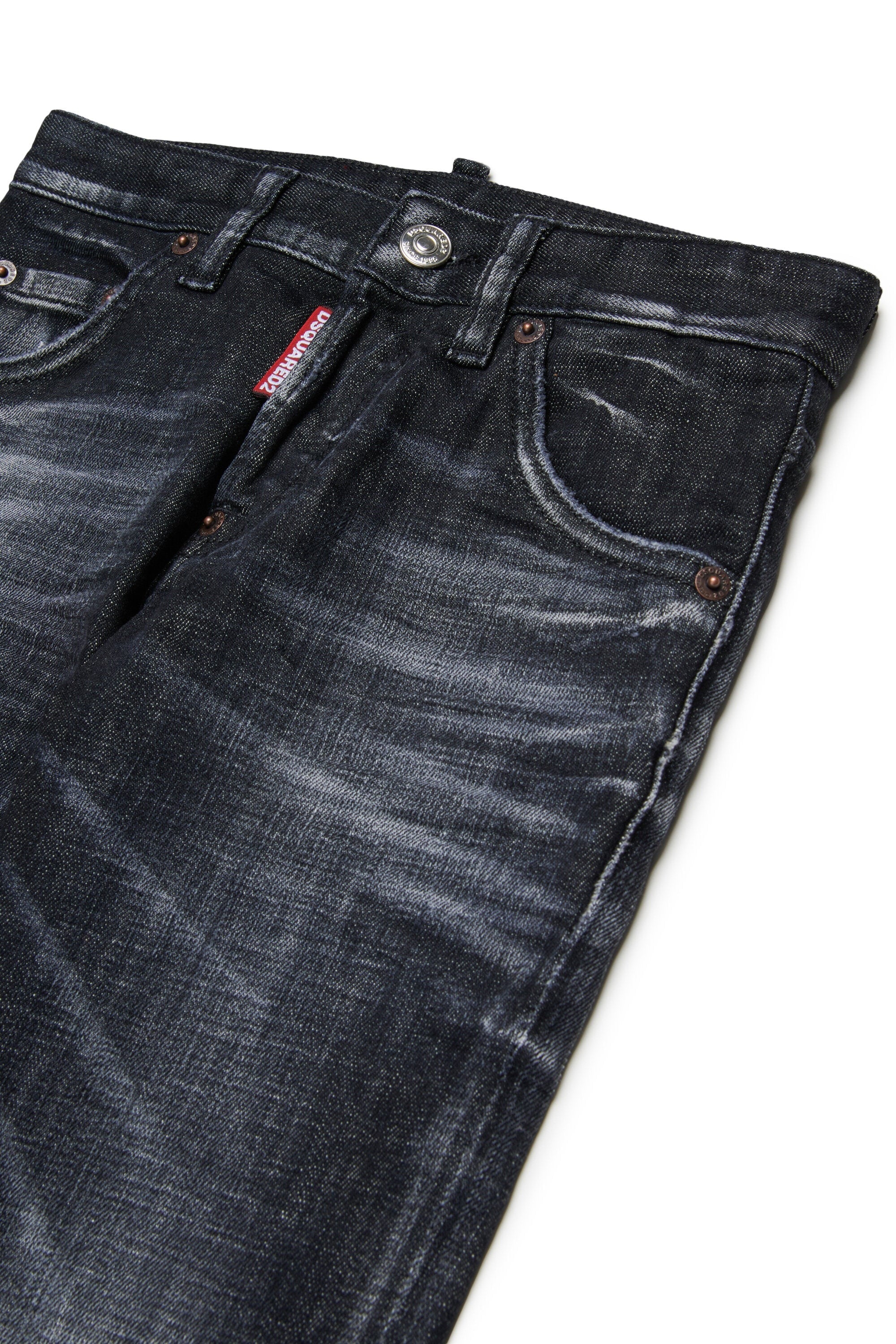 DSQAURED2 Jeans Junior Cool Guy-Denim Nero