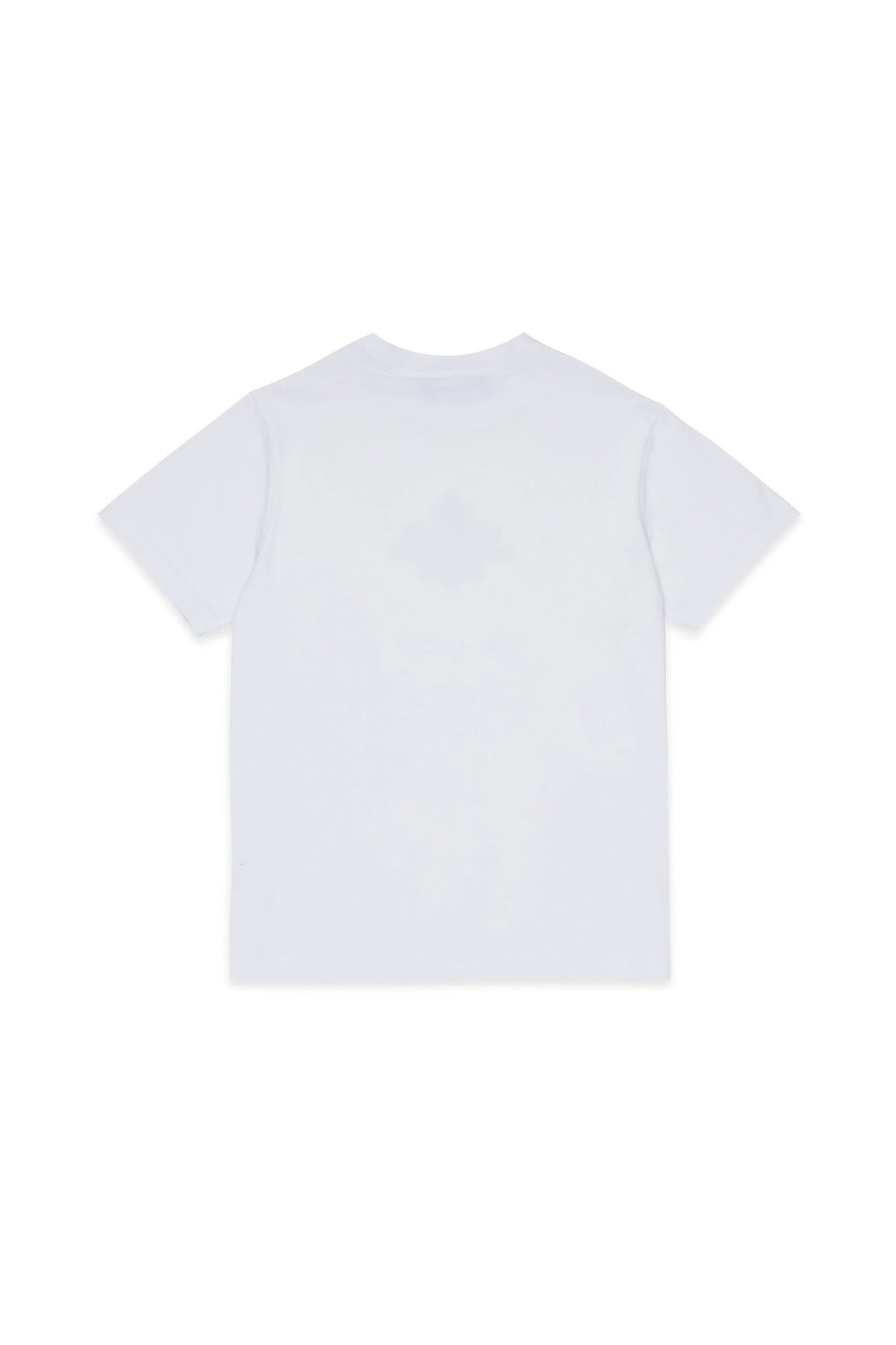 DSQUARED2 T-Shirt Junior Logo Foglia-Bianco