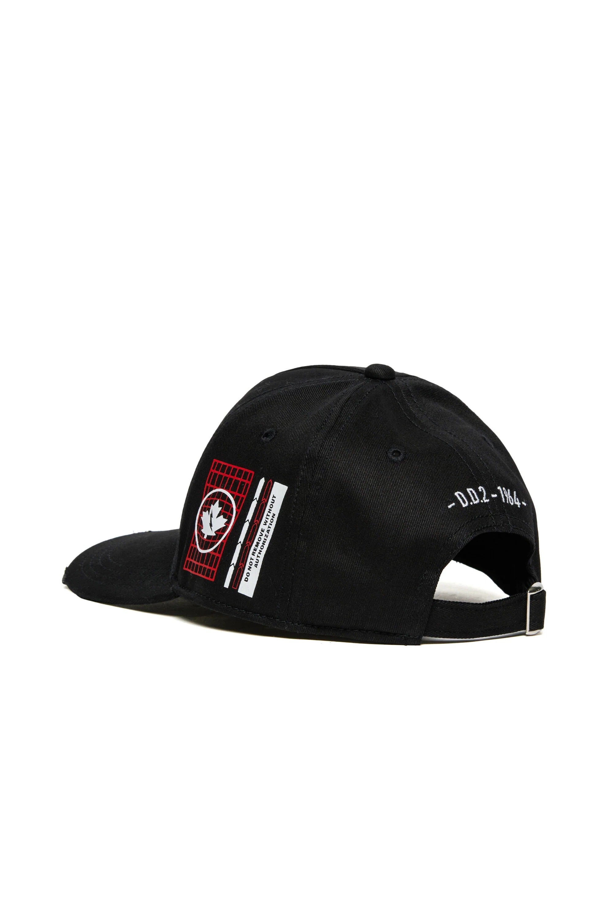 DSQUARED2 Cappello Junior Logo Laboratory-Nero