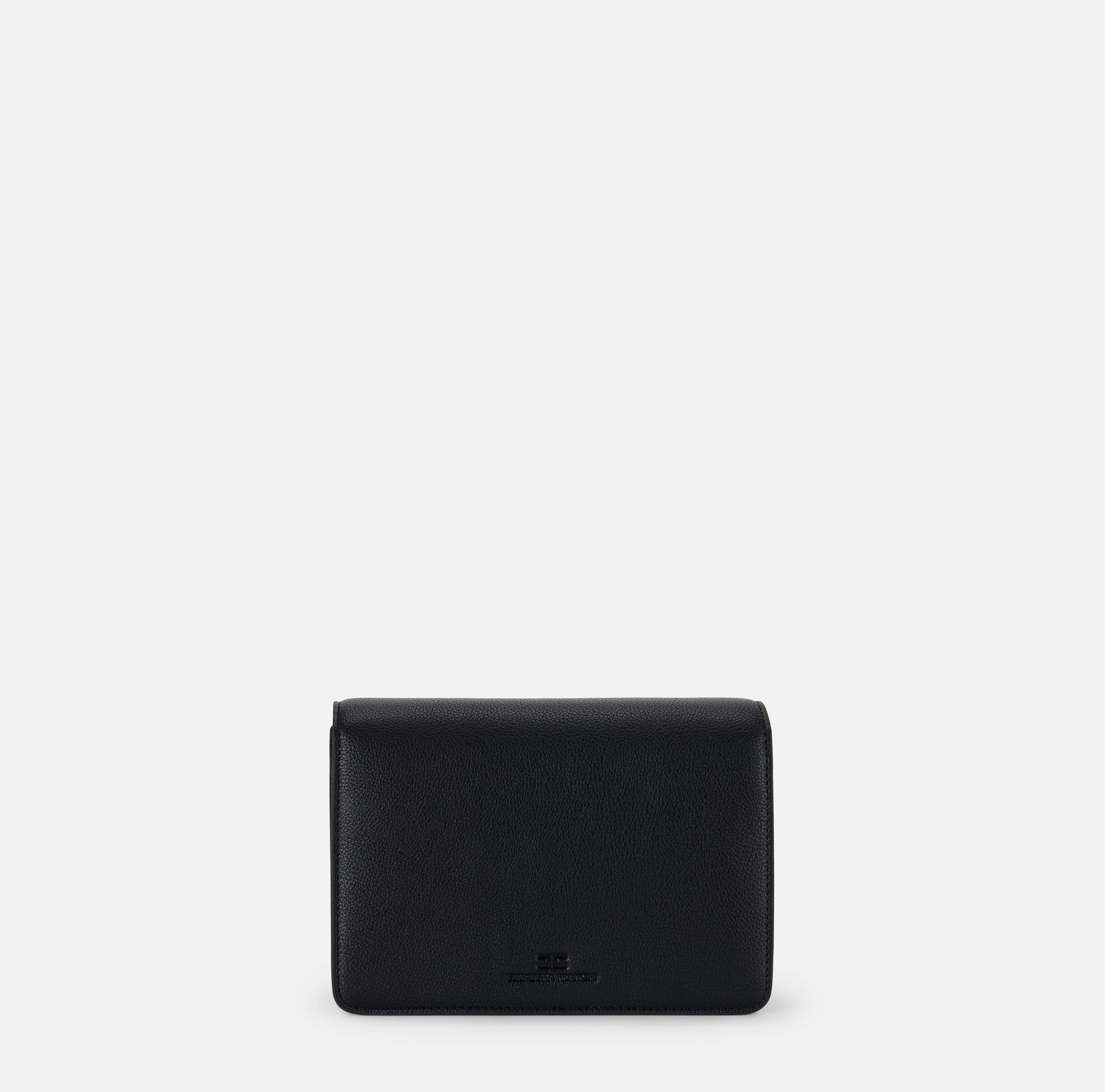 ELISABETTA FRANCHI Borsa Tracolla Catena Groumette-Nero