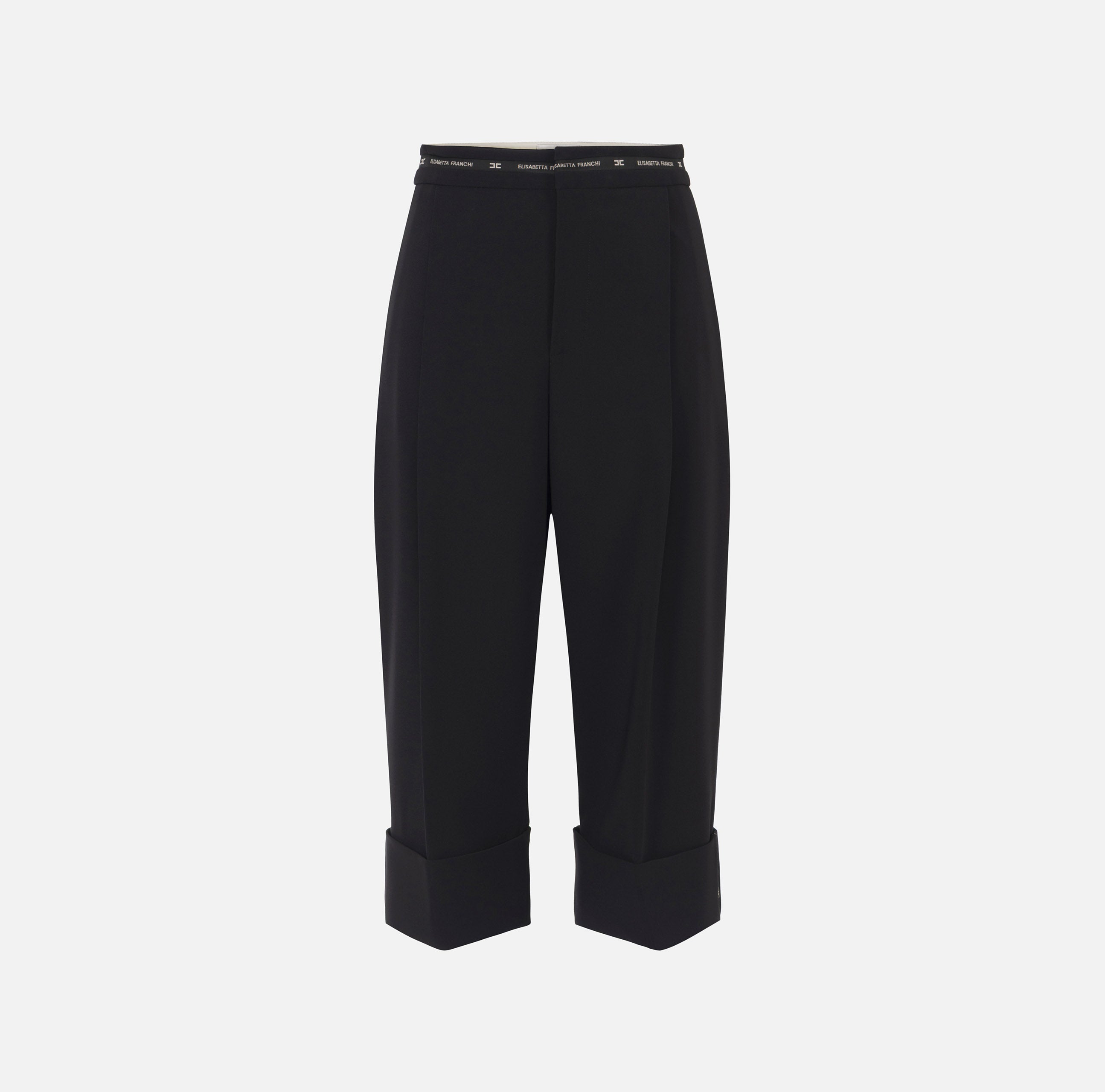ELISABETTA FRANCHI Bermuda Crêpe
