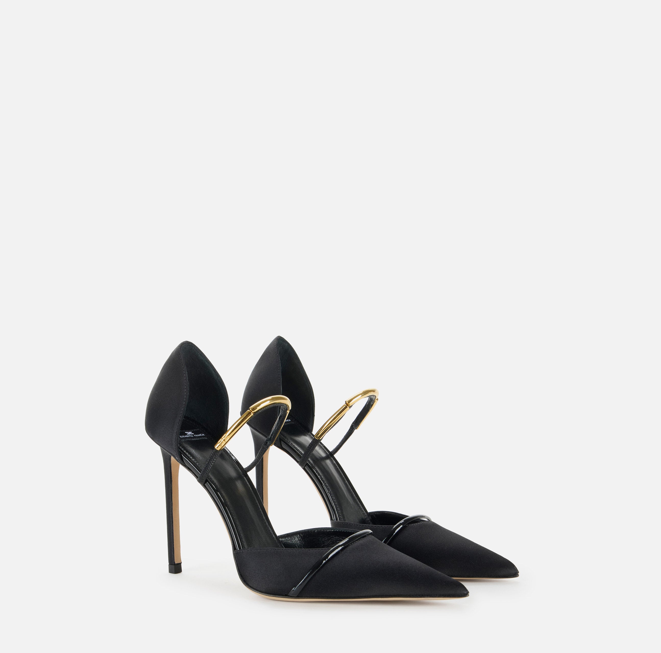 ELISABETTA FRANCHI Scarpa D'Orsay Raso-Nero