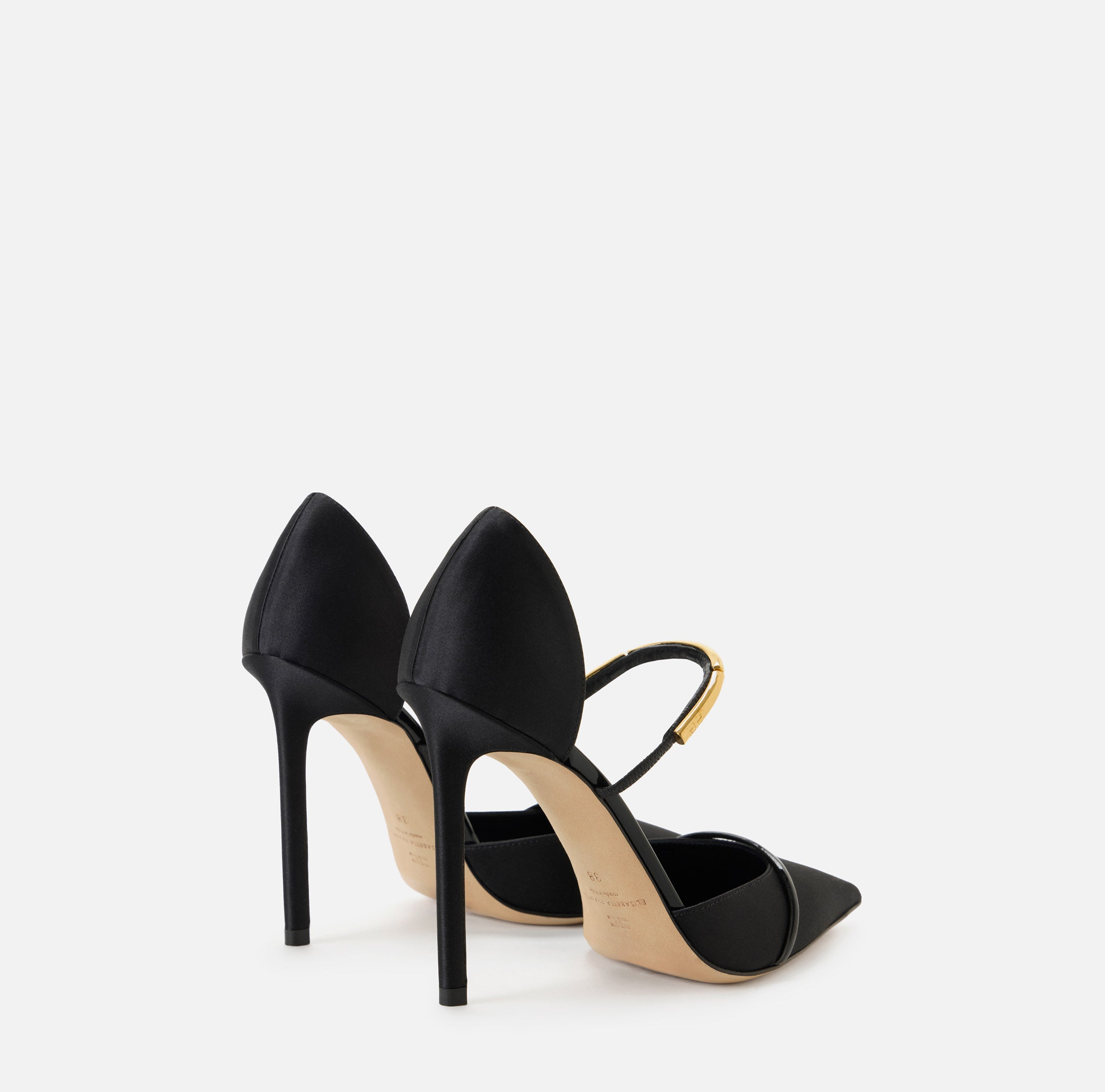 ELISABETTA FRANCHI Scarpa D'Orsay Raso-Nero