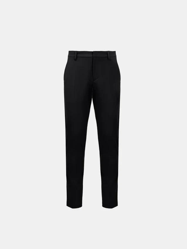ENTRE AMIS Pantalone Uomo Tasca America Slim Misto Cotone Nylon-Black