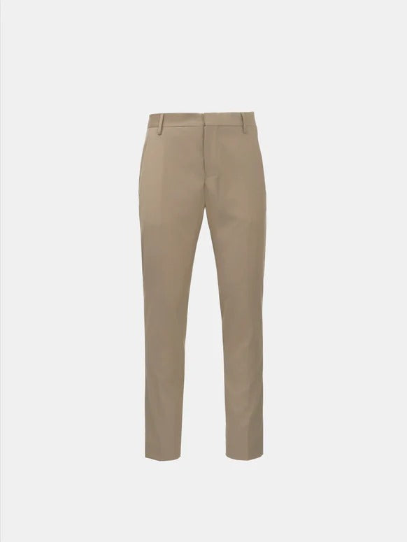 ENTRE AMIS Pantalone Uomo Tasca America Slim Cotone Nylon-Sand