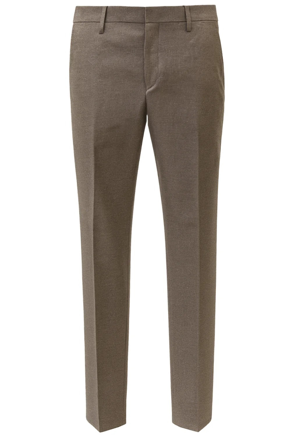 ENTRE AMIS Pantalone Uomo Tasca America Slim Flanella-Brunette