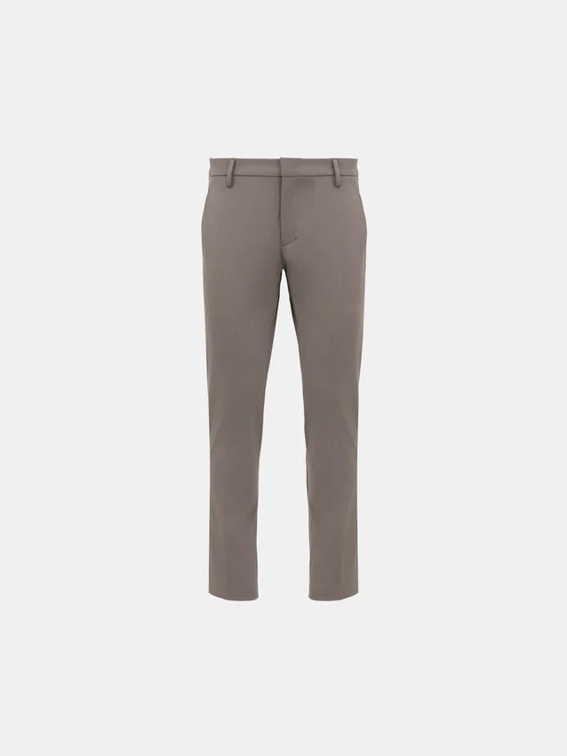 ENTRE AMIS Pantalone Uomo Tasca America Slim Nylon Tecnico-Taupe