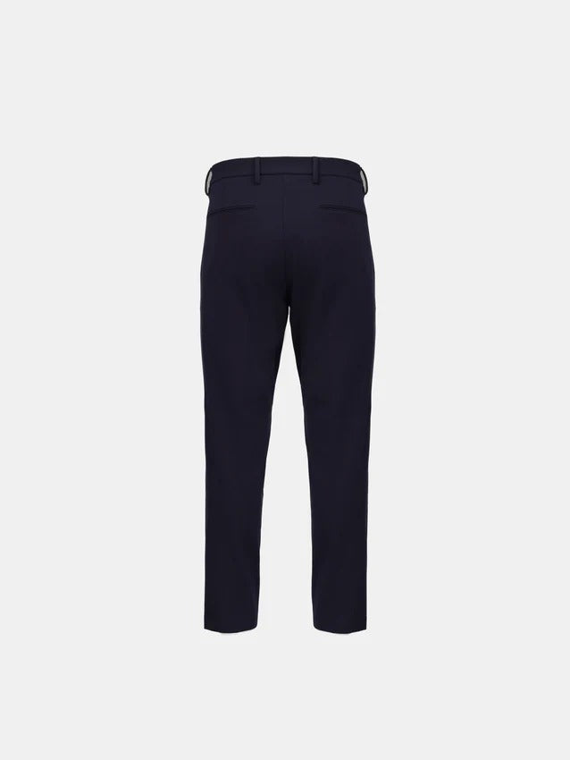 ENTRE AMIS Pantalone Uomo Tasca America Slim Nylon Tecnico Pinces-Night Blue