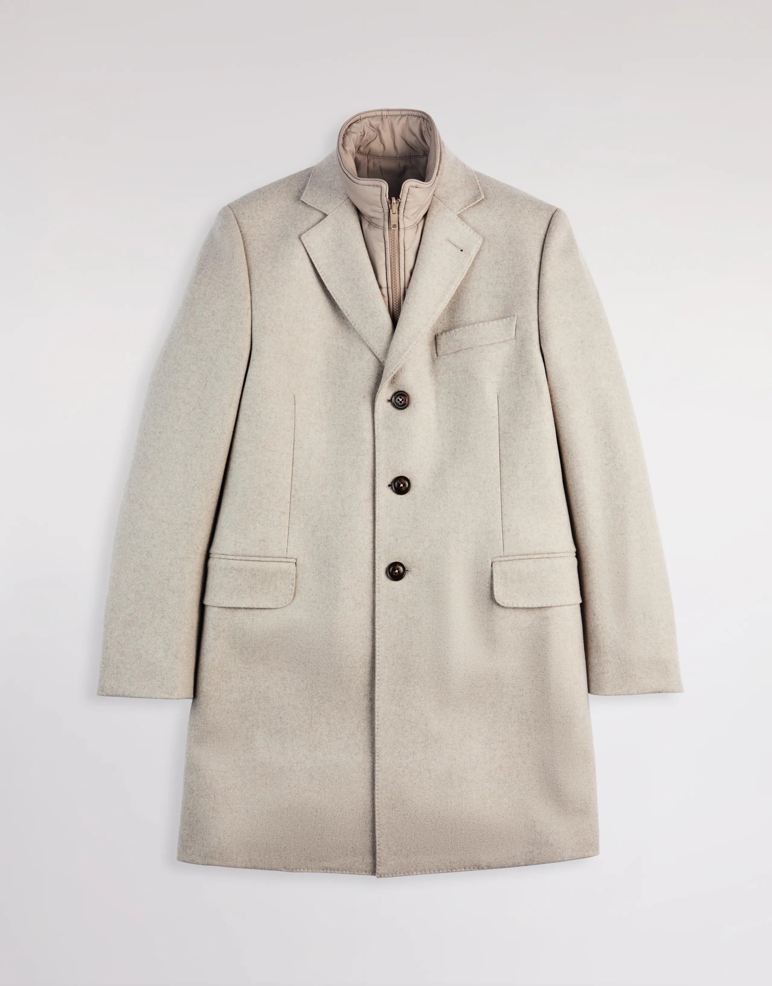 FAY Cappotto Uomo EASY Double COAT-Beige