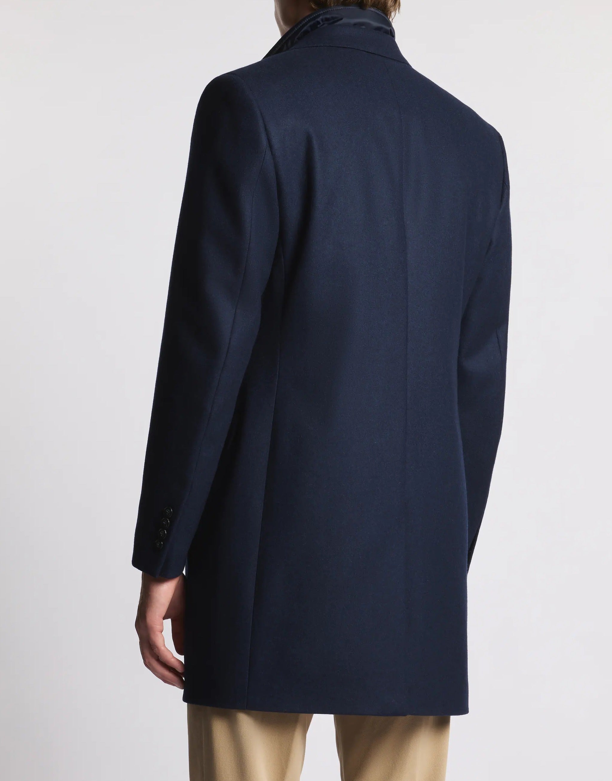 FAY Cappotto Uomo EASY Double COAT-Blu