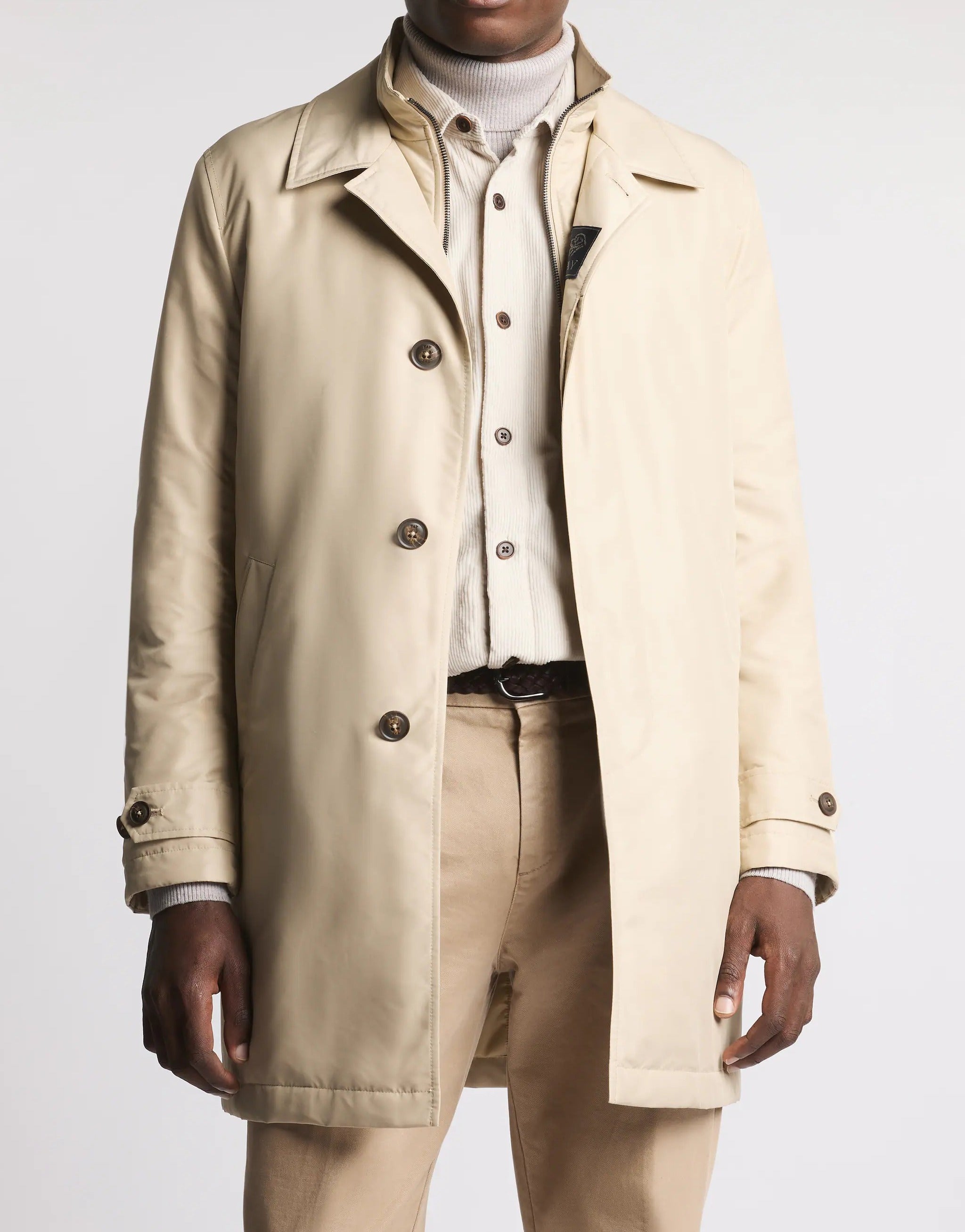 FAY Giubbotto Uomo MORNING COAT-Sabbia