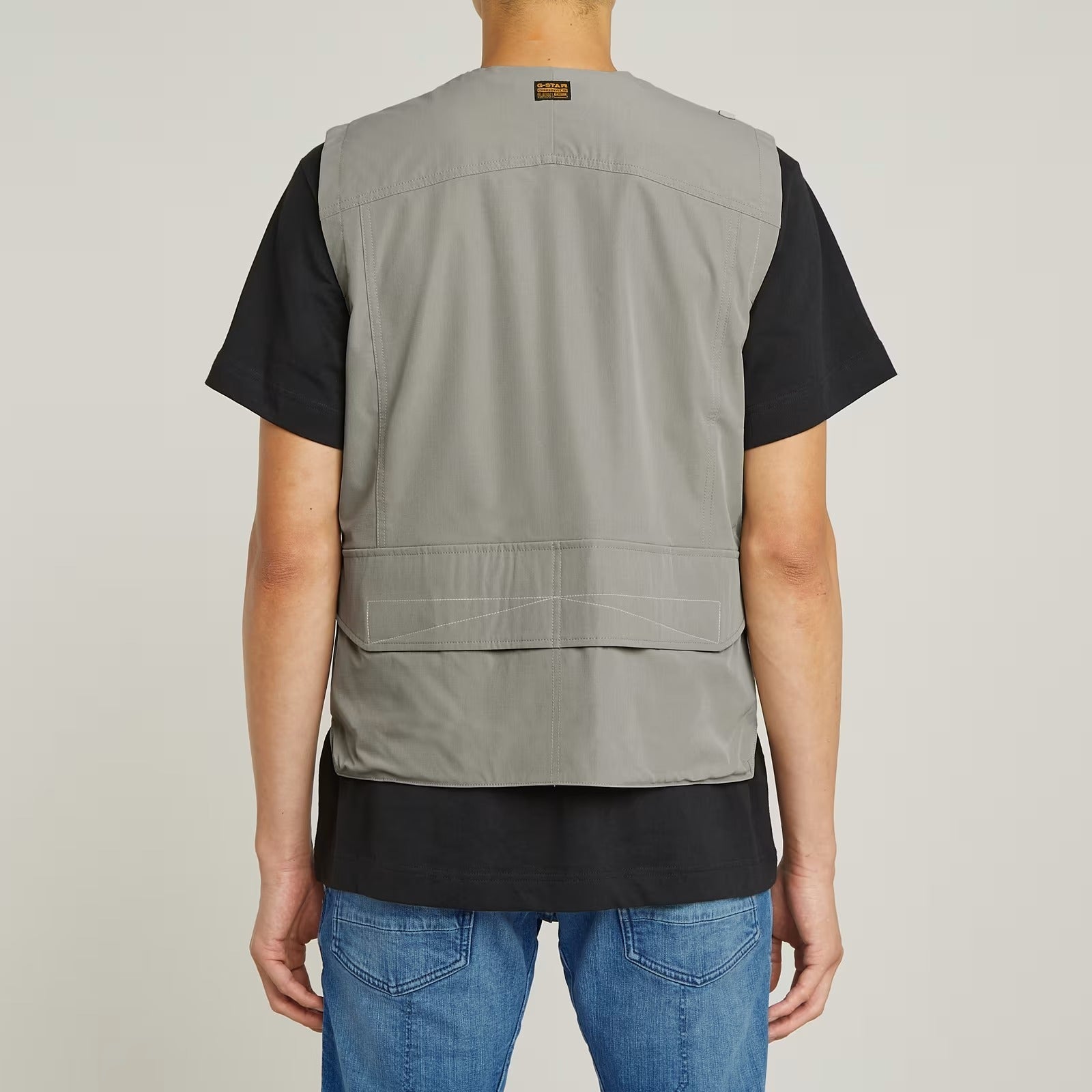 G-STAR RAW Gilet Uomo Utility-Elephant Skin