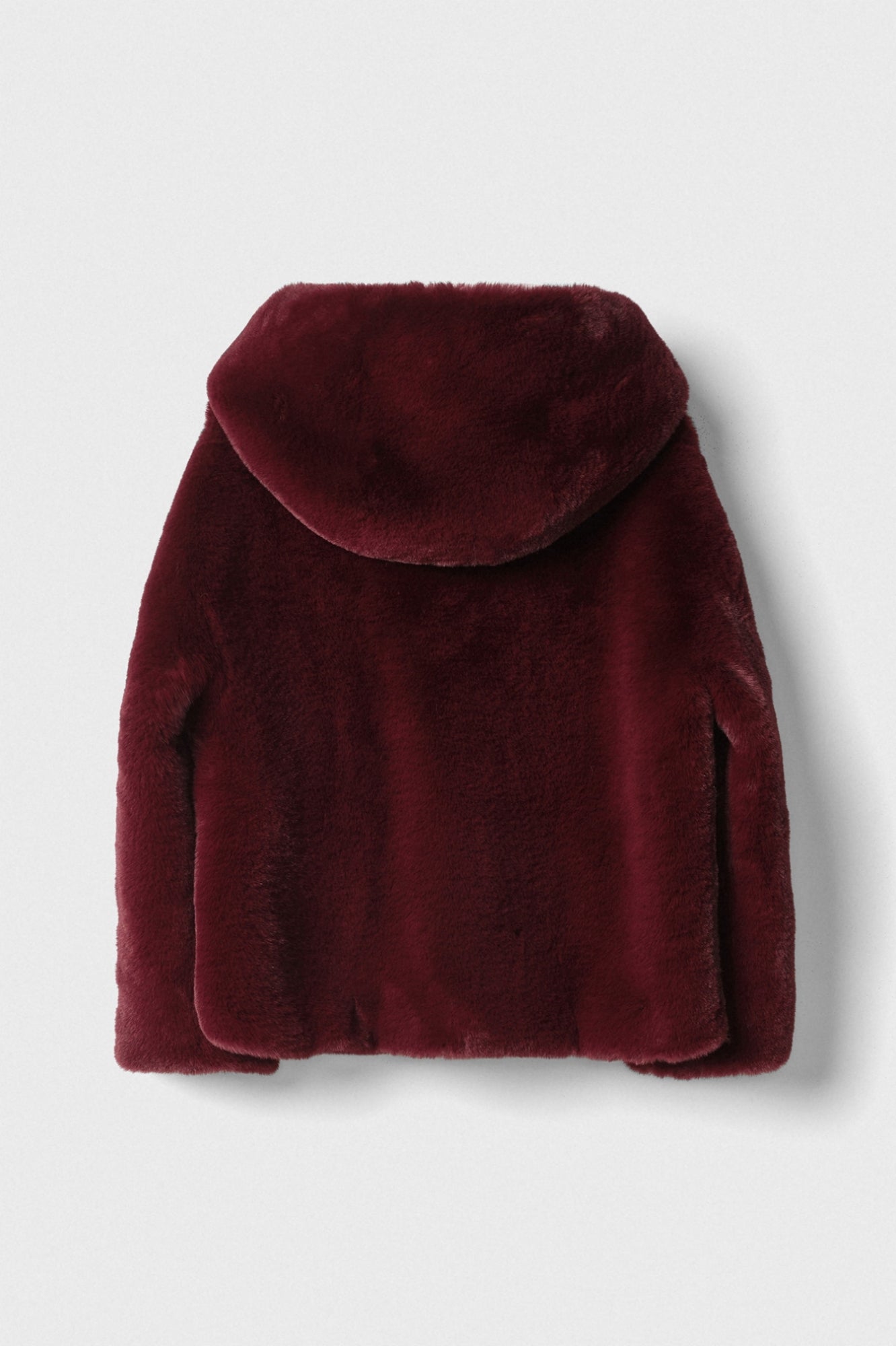 GAELLE PARIS Giacca Donna Ecopelliccia Cappuccio-Mosto