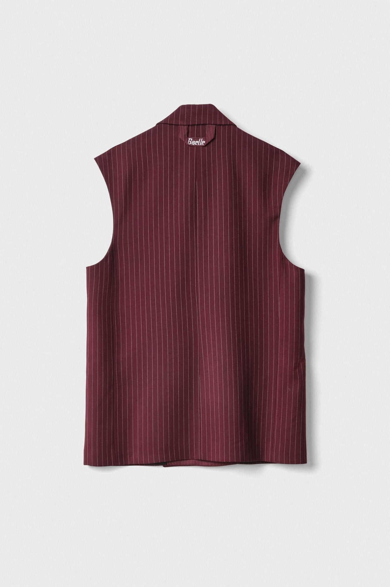 GAELLE PARIS Gilet Donna Twill Gessato-Mosto