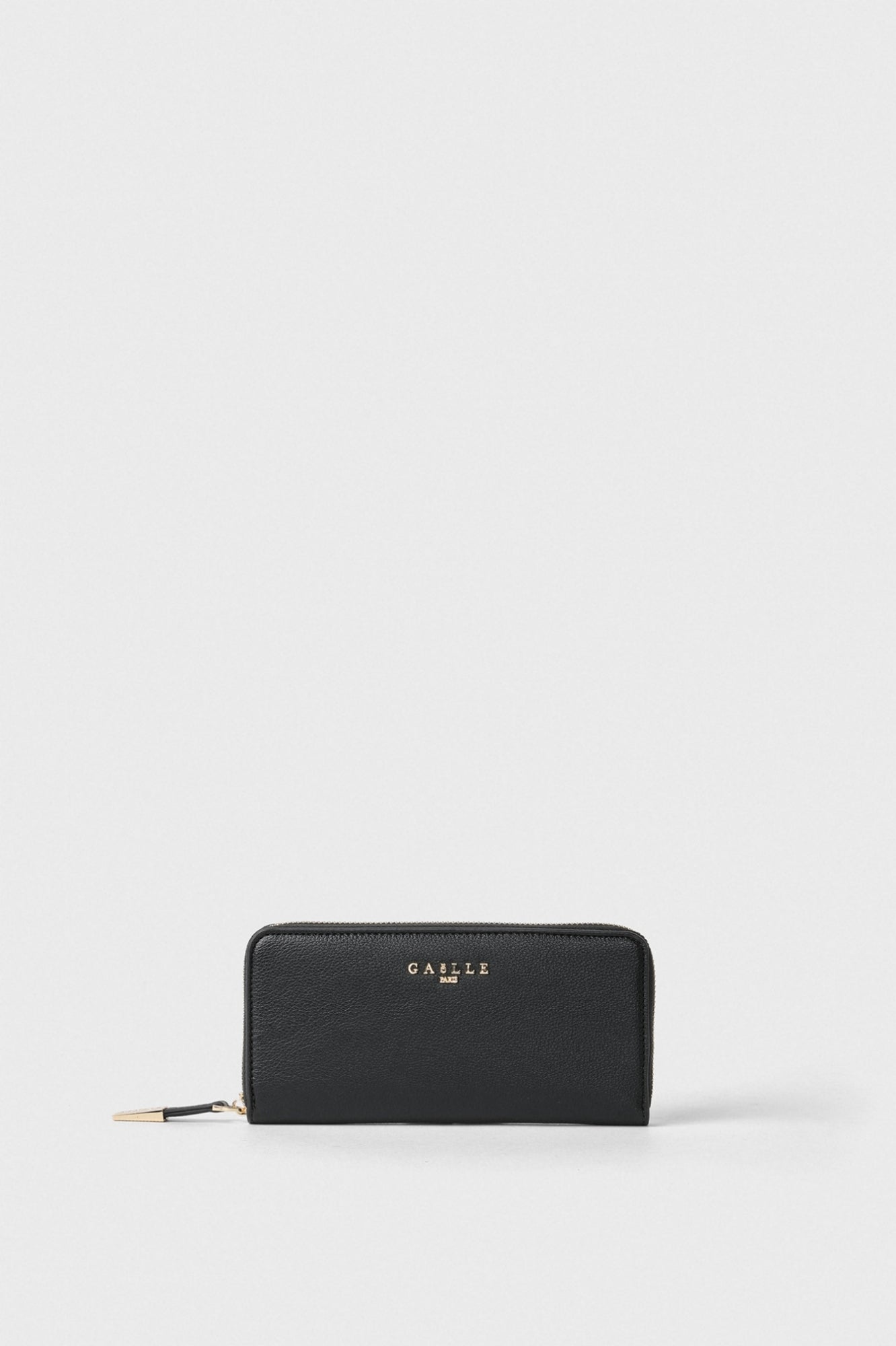 GAELLE PARIS Portafoglio Regular Zip Around-Nero