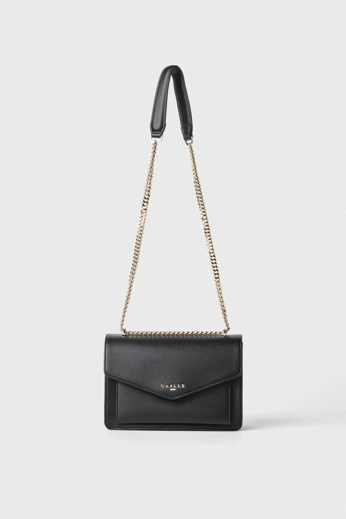 GAELLE PARIS Borsa Regular Shoulder Strap Bottolata-Nero