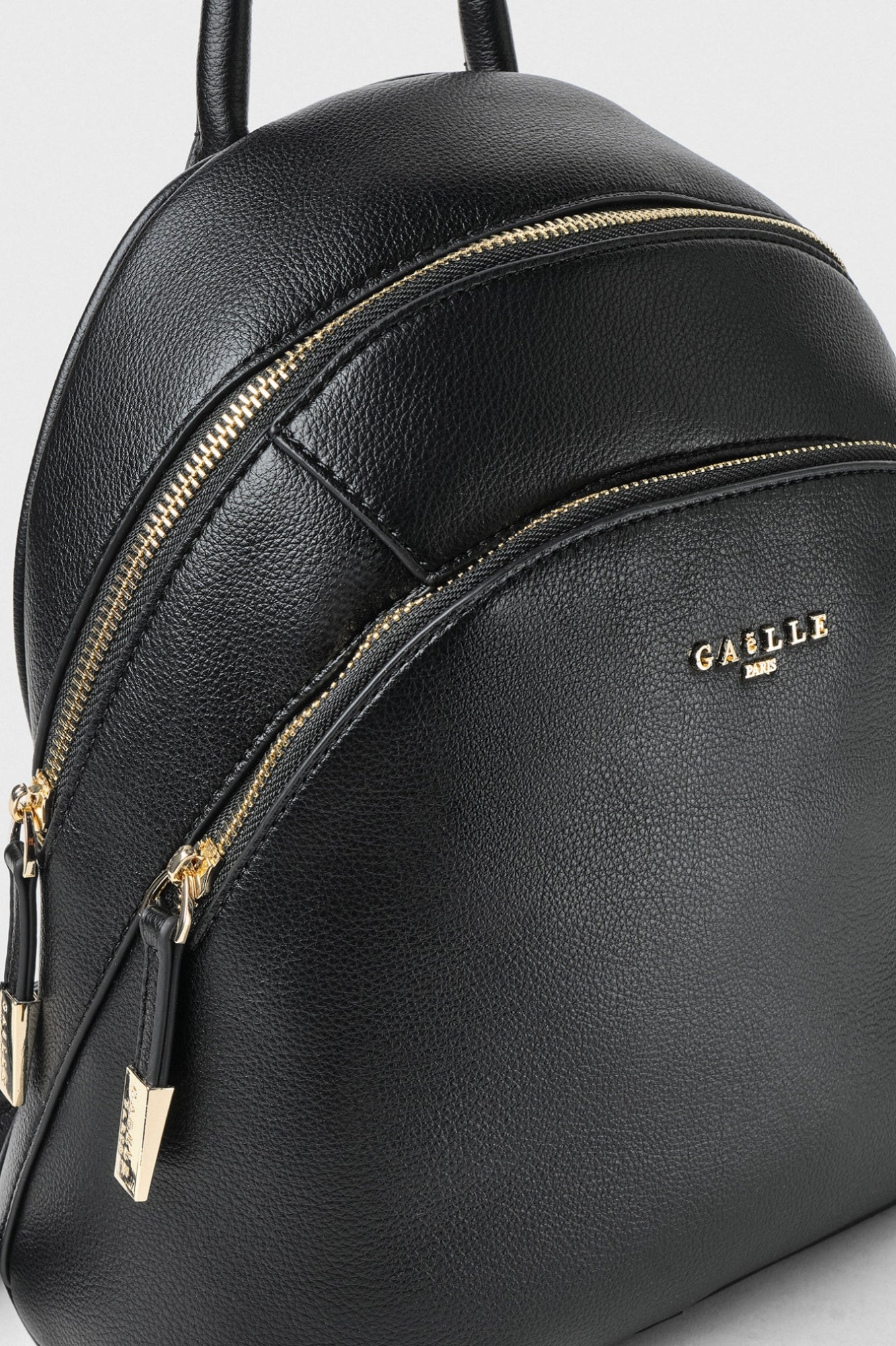 GAELLE PARIS Zaino Regular Bottolato-Nero