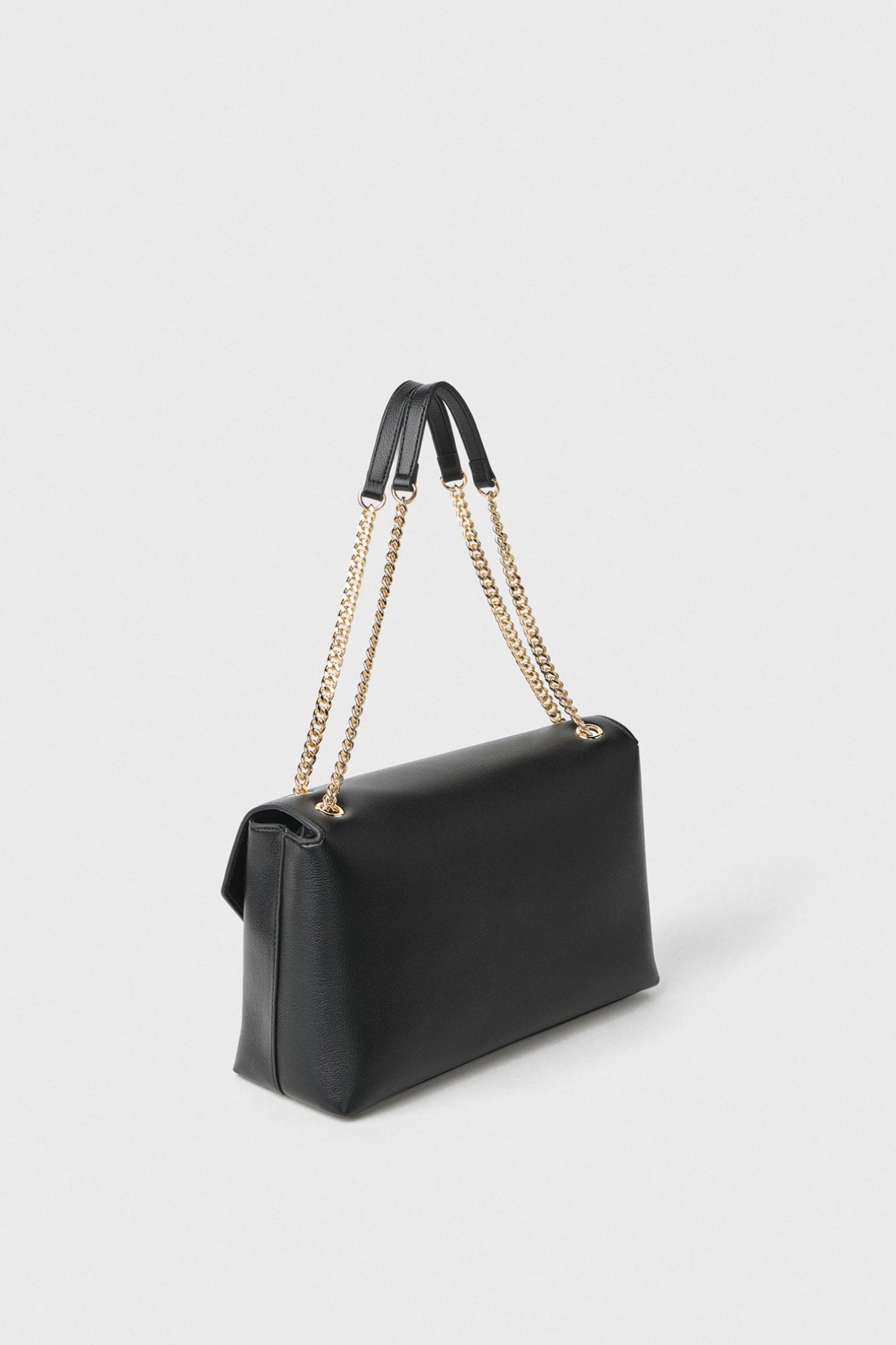 GAELLE PARIS Borsa Maxi Shoulder Strap Bottolata-Nero