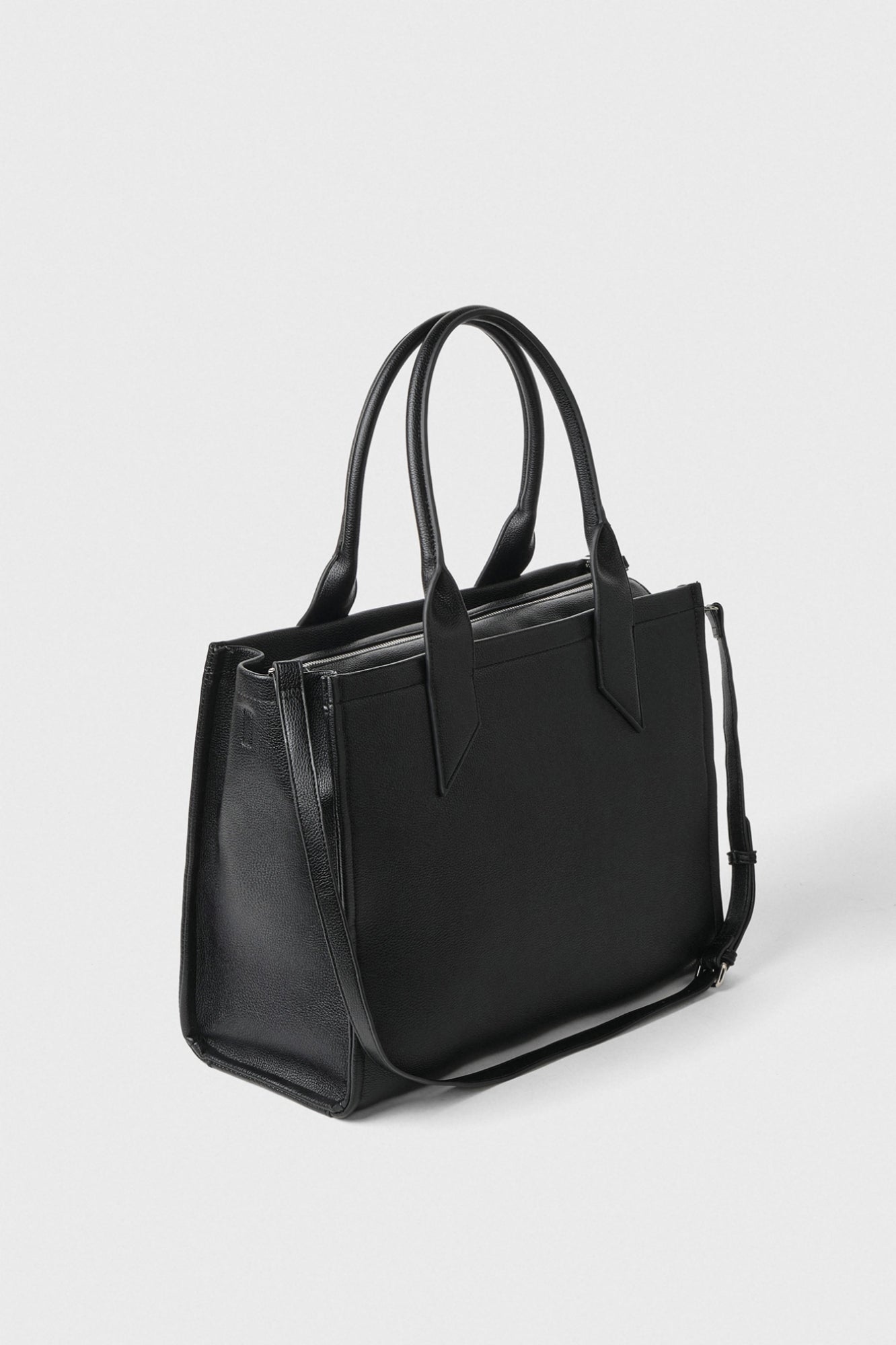 GAELLE PARIS Borsa Maxi Shopper Maxi Logo Bottolata-Nero