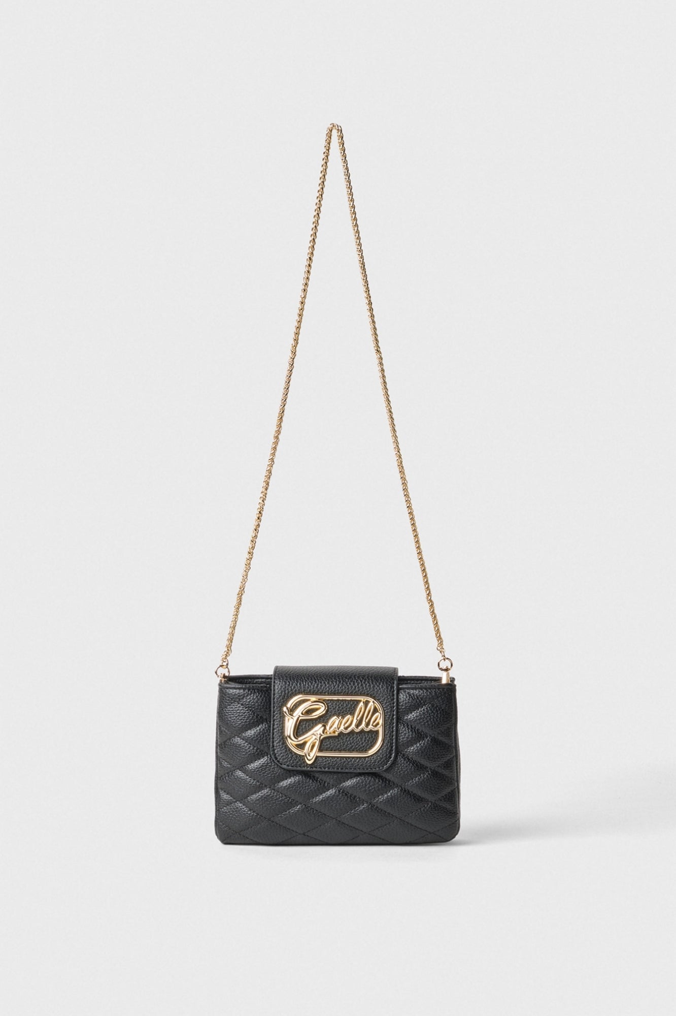 GAELLE PARIS Borsa Mini Pochette Corsivo-Nero