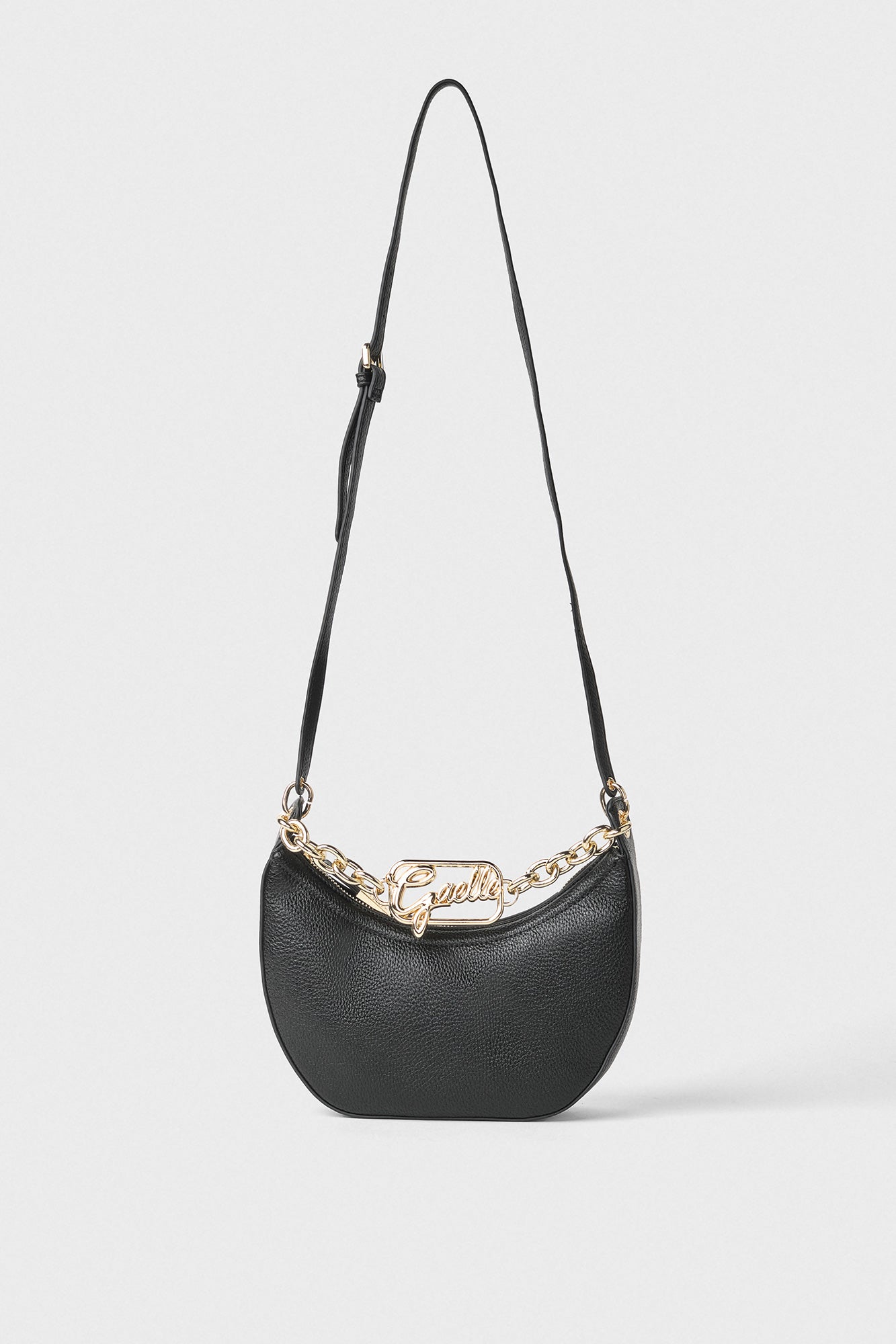 GAELLE PARIS Borsa Mini Moon Corsivo-Nero