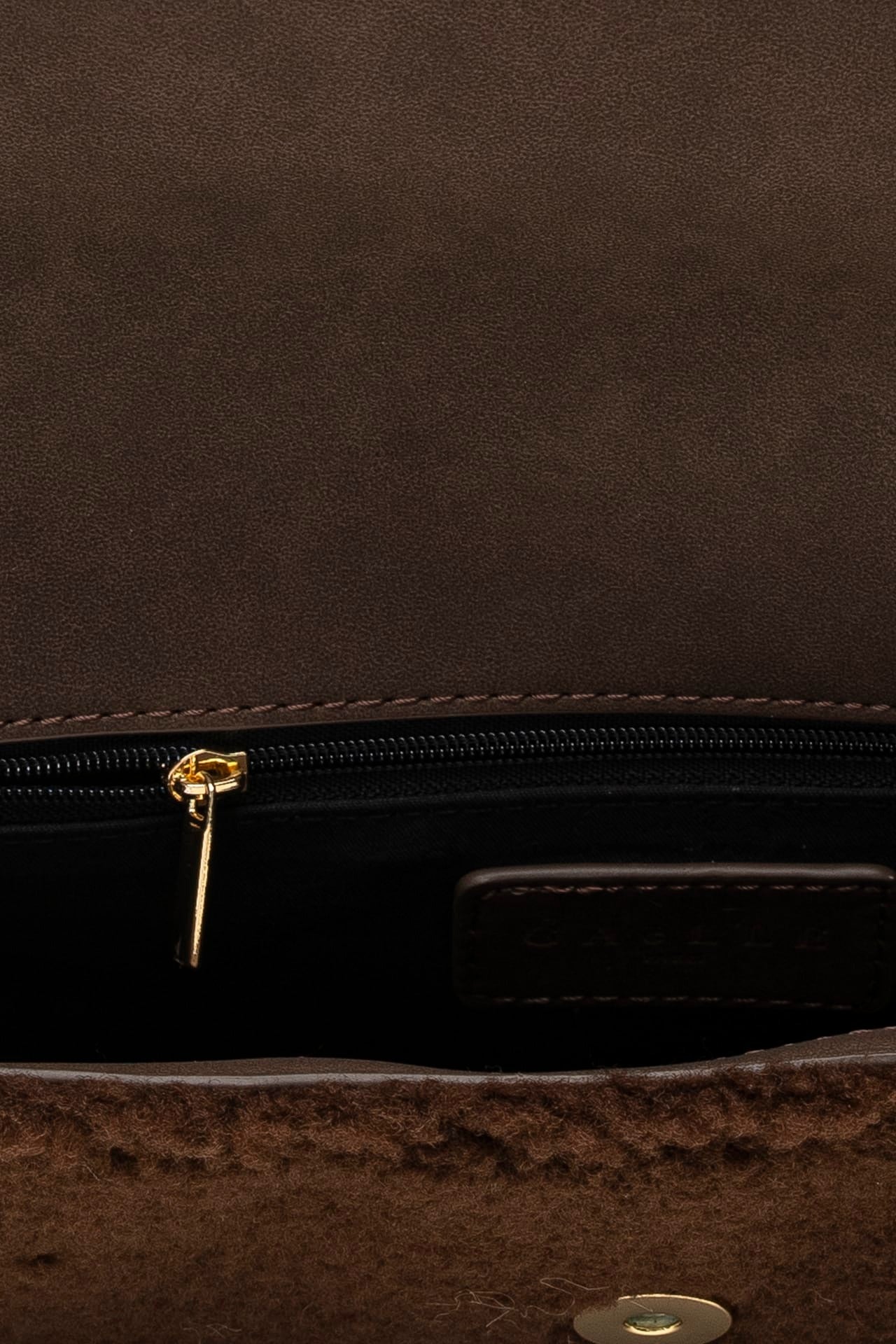 GAELLE PARIS Borsa Regular SHoulder Strap Ecomontone-Bruciato