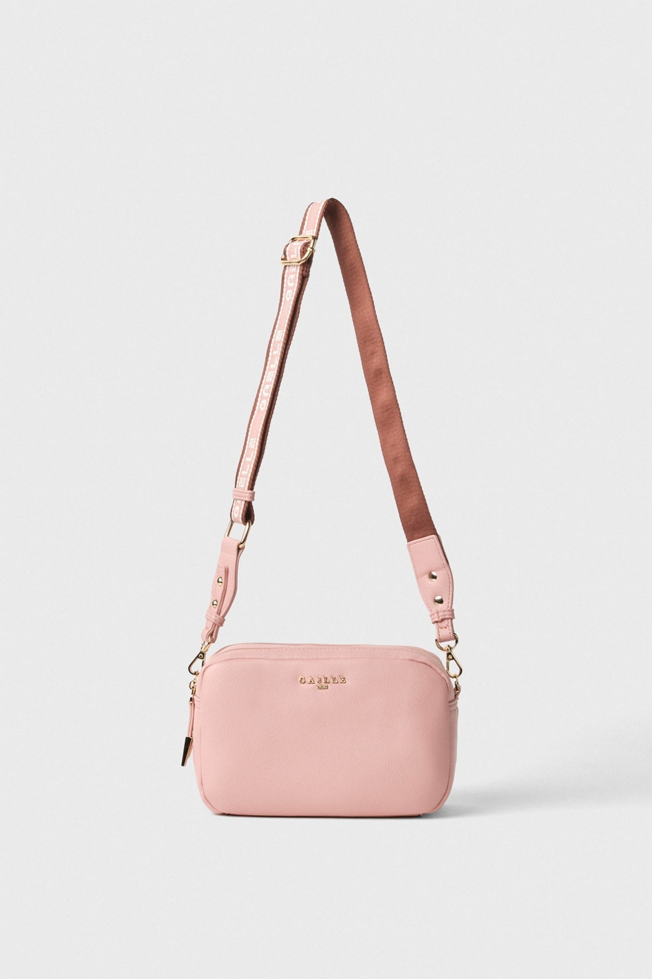 GAELLE PARIS Borsa Regular Camera Bag Tracolla Logo-Rosa