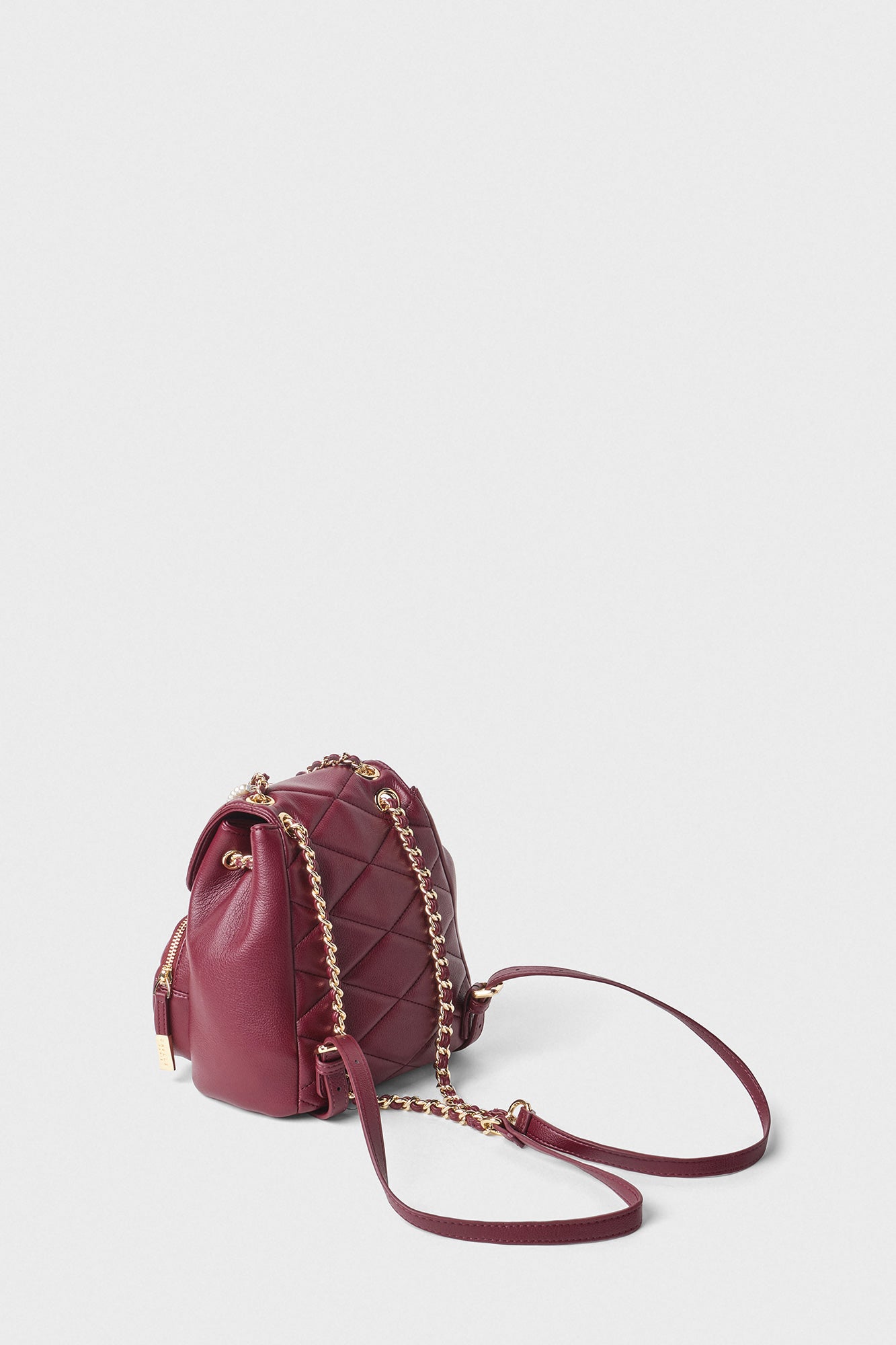 GAELLE PARIS Mini zaino Matelassé-Mosto