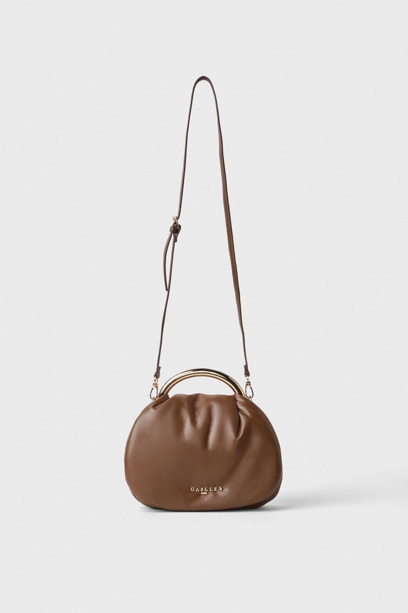 GAELLE PARIS Pochette Regular maxi manico Anello-Cioccolato