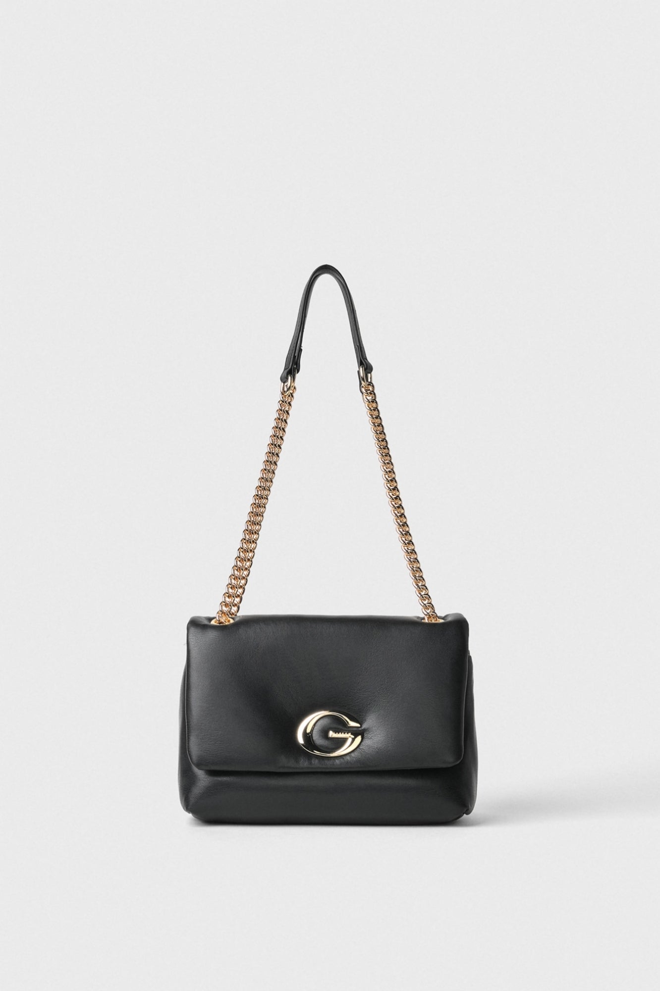 GAELLE PARIS Borsa Regular Shoulder Strap Puffer-Nero