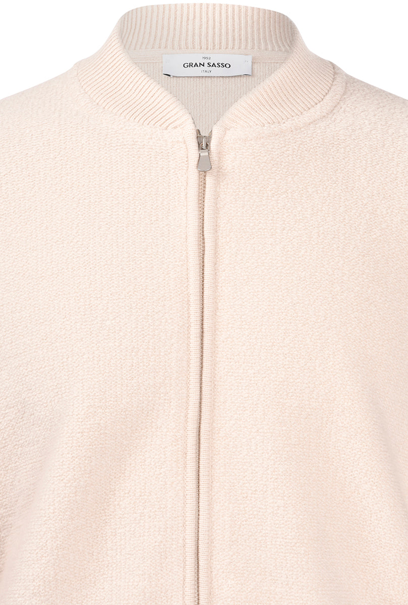 GRAN SASSO Giubbino Uomo Punto Ricciolo-Beige