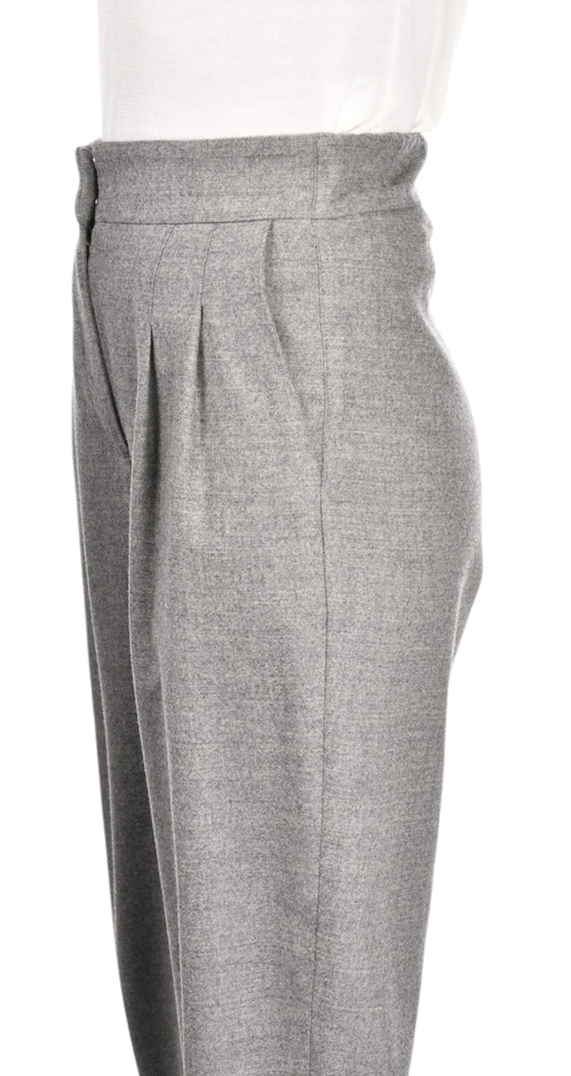 GRAN SASSO Pantalone Donna Carrot Flanella-Grigio