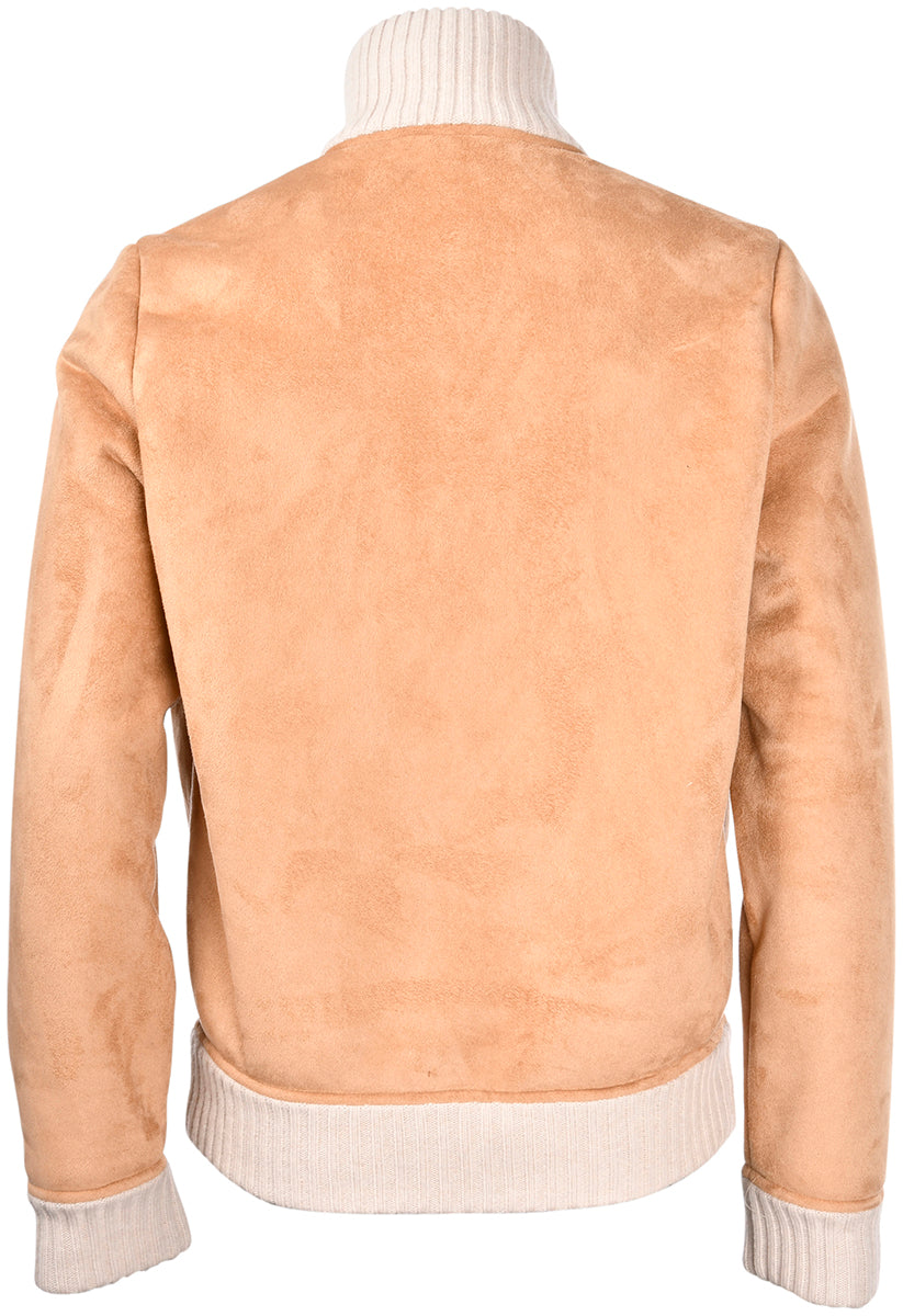GRAN SASSO Giubbino Uomo Ecomontone Lana-Cammello Beige