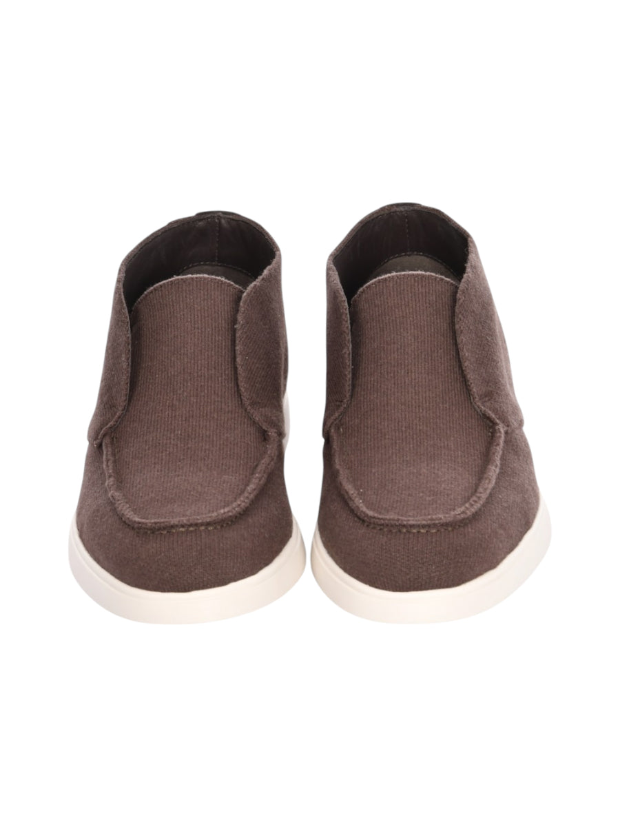 GRAN SASSO Scarpa Uomo Slip-On Maglia-Marrone