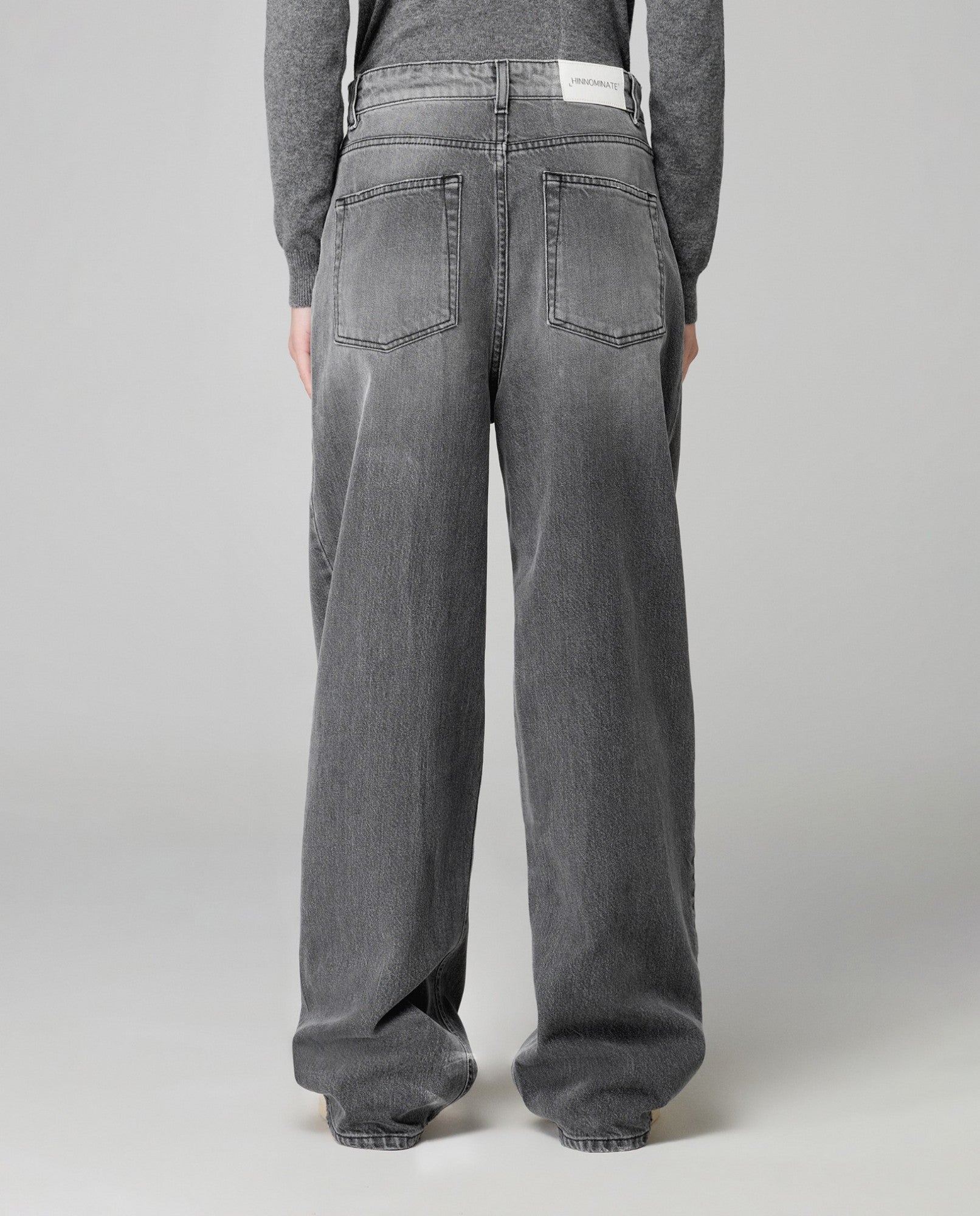 HINNOMINATE Jeans Donna Palazzo-Grigio