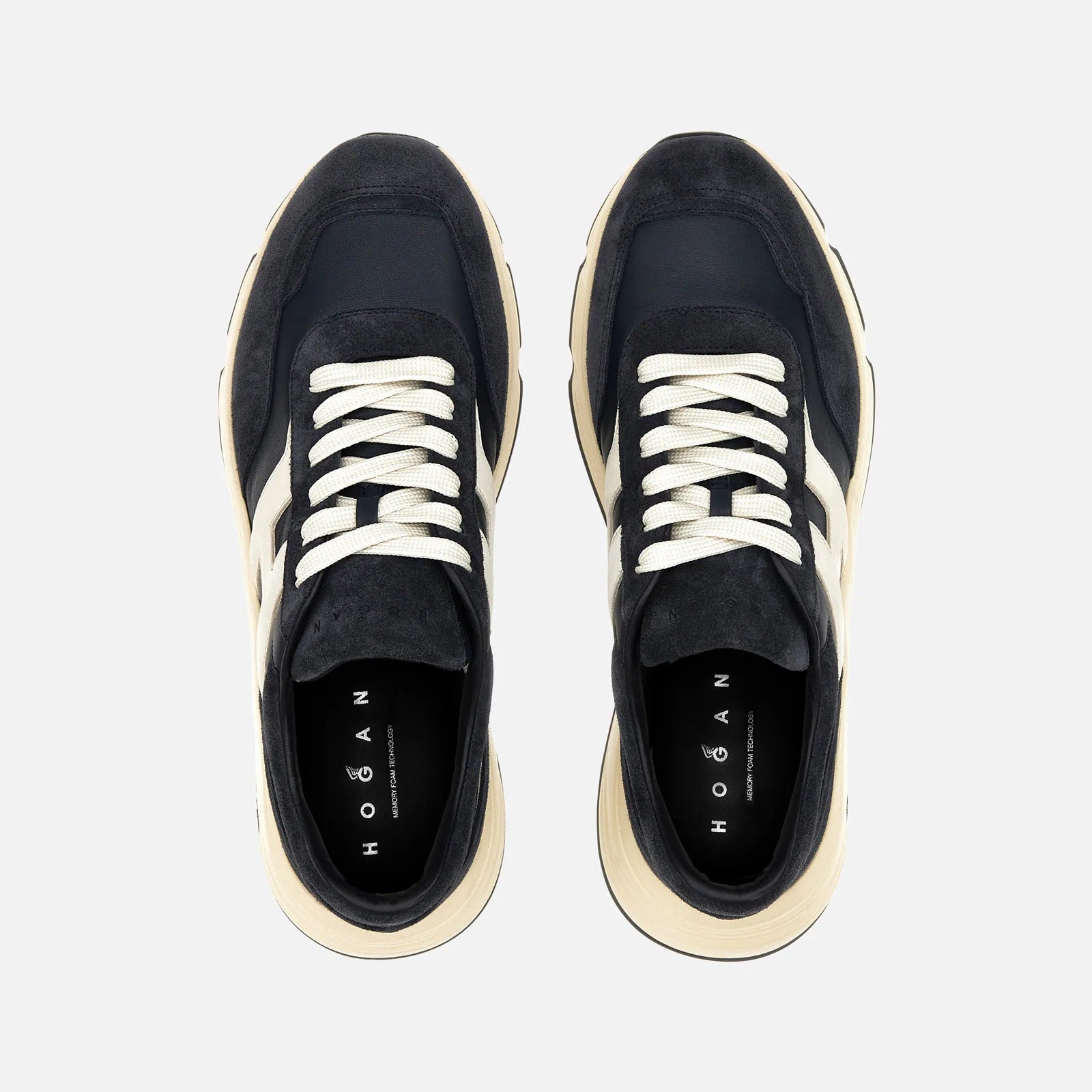 HOGAN Sneaker Uomo HYPERLIGHT-Blu Bianco