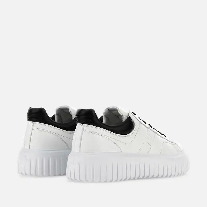 HOGAN Sneaker Uomo H-Stripes-Bianco Nero