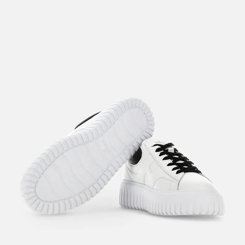 HOGAN Sneaker Uomo H-Stripes-Bianco Nero