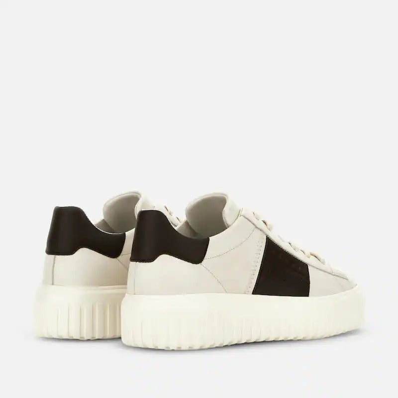 HOGAN Sneaker Uomo H-Stripes-Avorio Marrone