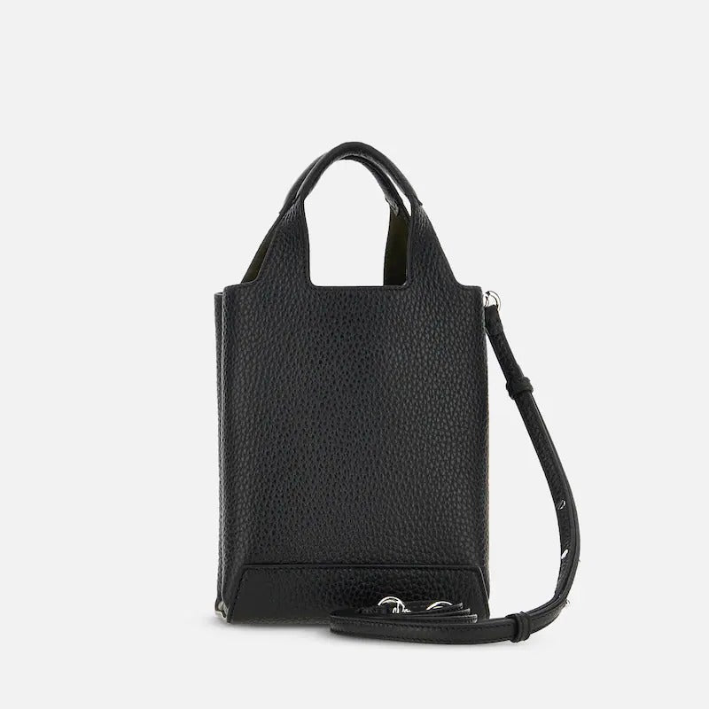 HOGAN Borsa Donna SHOPPING MINI-Nero