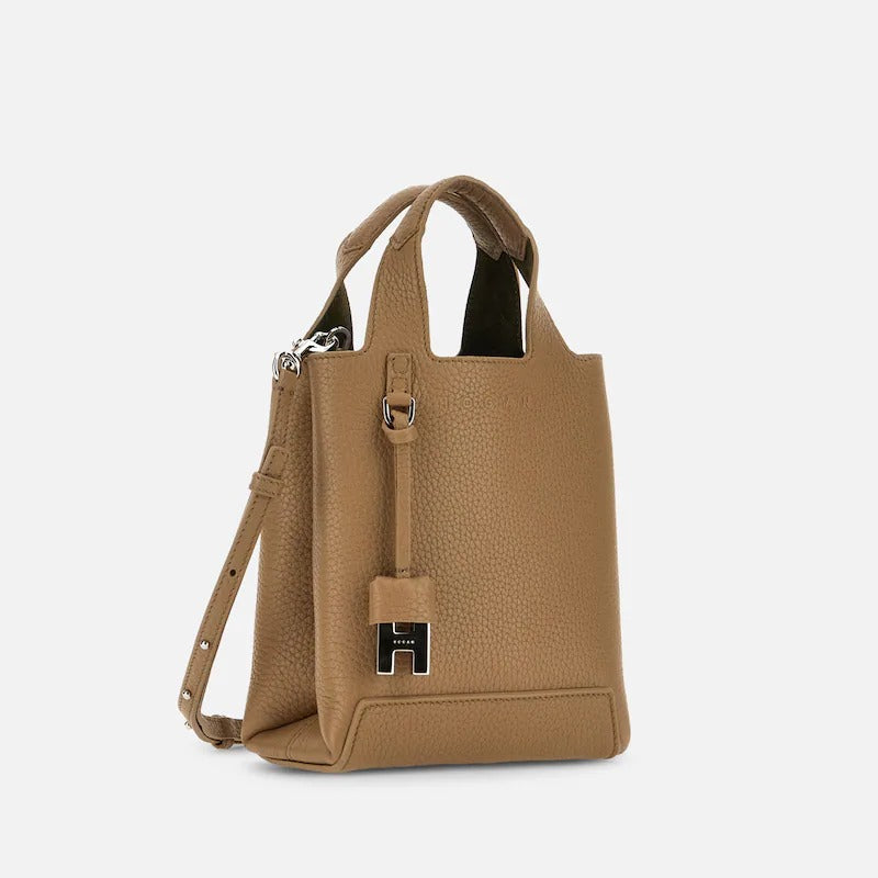 HOGAN Borsa Donna SHOPPING MINI-Beige