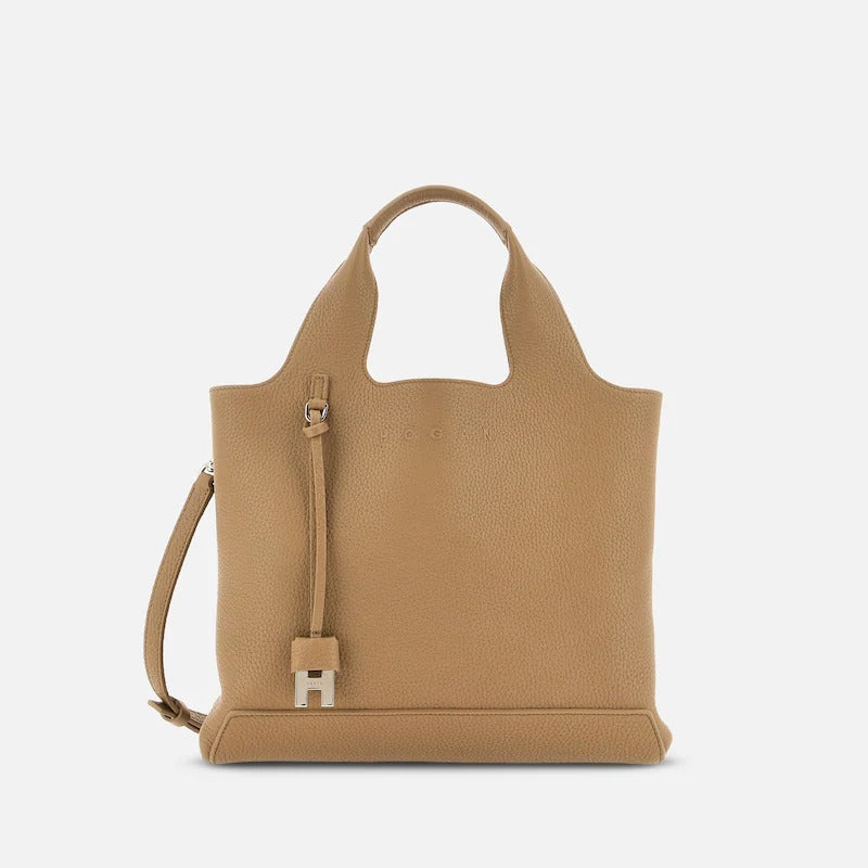 HOGAN Borsa SHOPPING PICCOLA-Beige